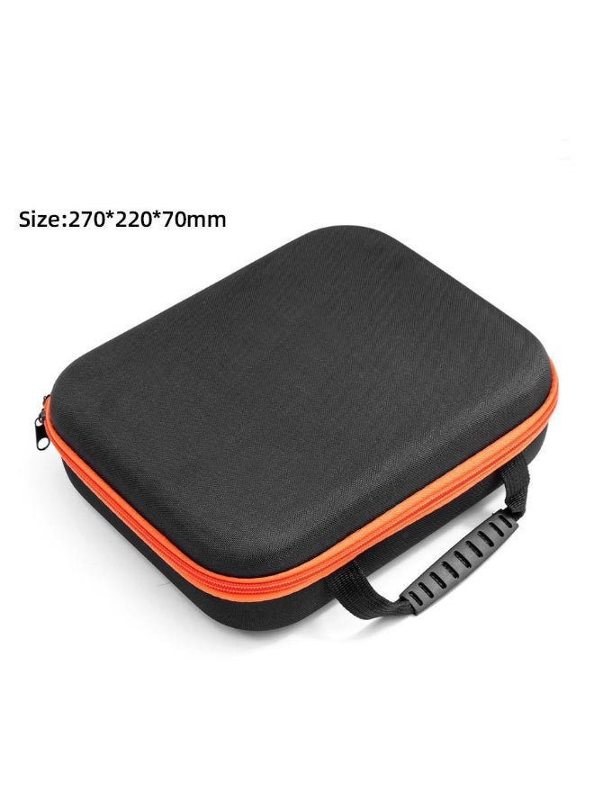 Multifunctional Toolbox,Thickened Wear-Resistant Portable Tool Bag,Tool Storage Bag,Tool Case for Electric Grinder and Electric Drill(27*22*7 cm) - Image 1